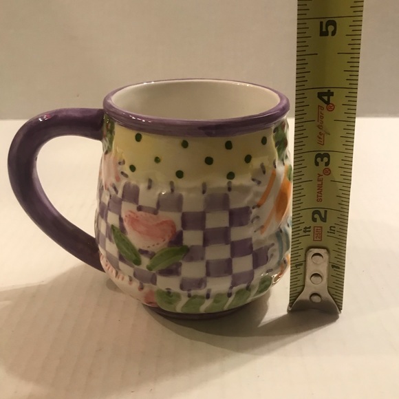 Vintage Cottontale Collection Quilt Teapot, 4 Quilt Plates And 2 Quilt C… - Picture 11 of 16